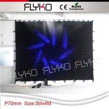 Пользовательские DJ подсветка занавес для сцены светодиодный