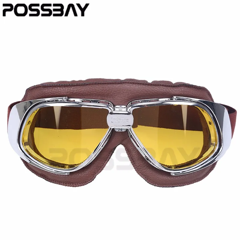 Possbay мотоцикл, очки для езды на велосипеде, очки для мотокросса, велосипедные шлемы, Gafas для пилота крейсера