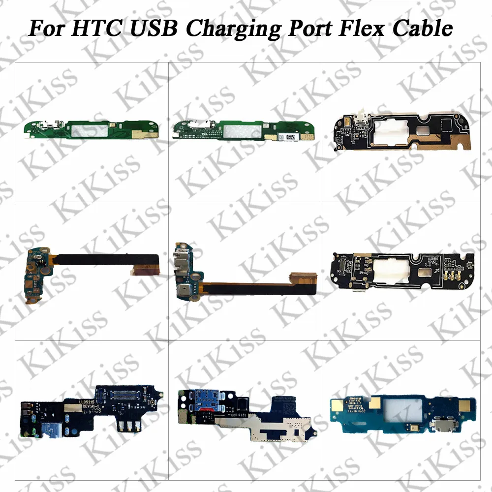 

KiKiss USB Port Charger Dock Plug Connector Flex Cable For HTC U11 Desire 826D ONE M9 M8 M10 ONE X9U Charging Port Board Parts