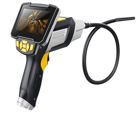 PROSTORMER 4,3 дюймов 8 мм промышленный эндоскоп 1080P Инспекционная камера для инструмента для ремонта авто IP67 водонепроницаемая змеиная трубка Borescopes