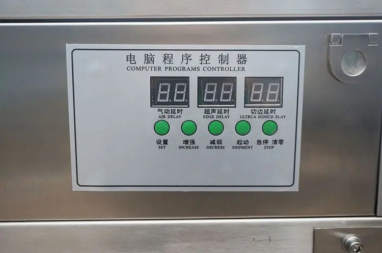 حار بيع بالموجات فوق الصوتية أنبوب نهاية ختم آلة مع تاريخ طباعة وظيفة