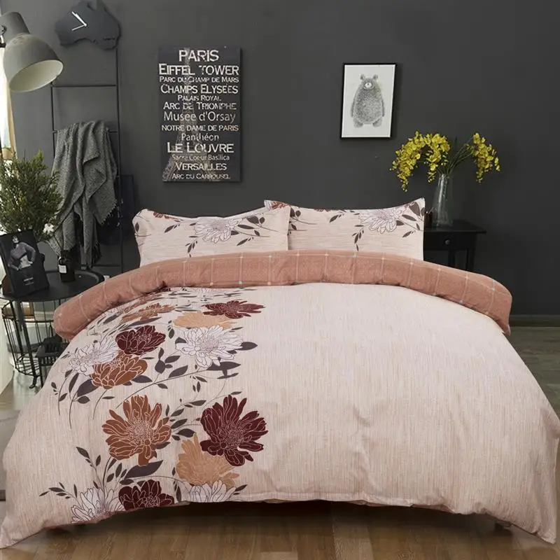 Comforter Bedding Sets Queen King Duvet Cover Set Flower Bedding