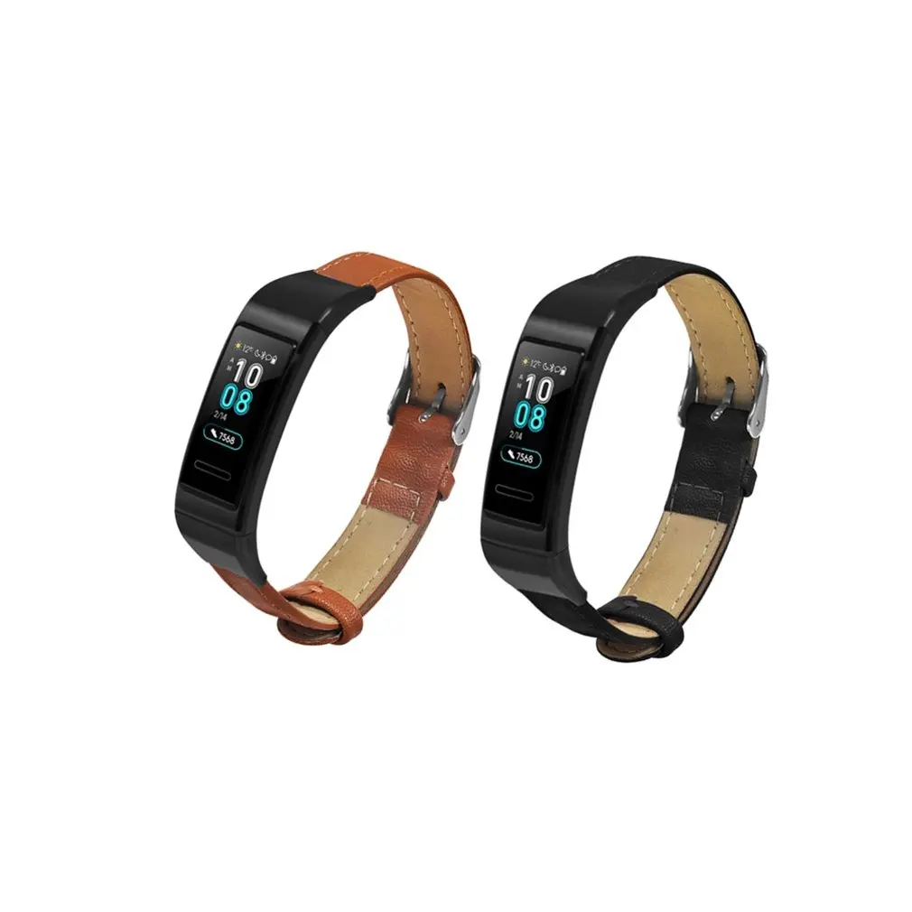 Кожаный ремешок из микрофибры для huawei Honor Band 3/3 Pro, умный ремешок, умный Браслет, Сменный ремень