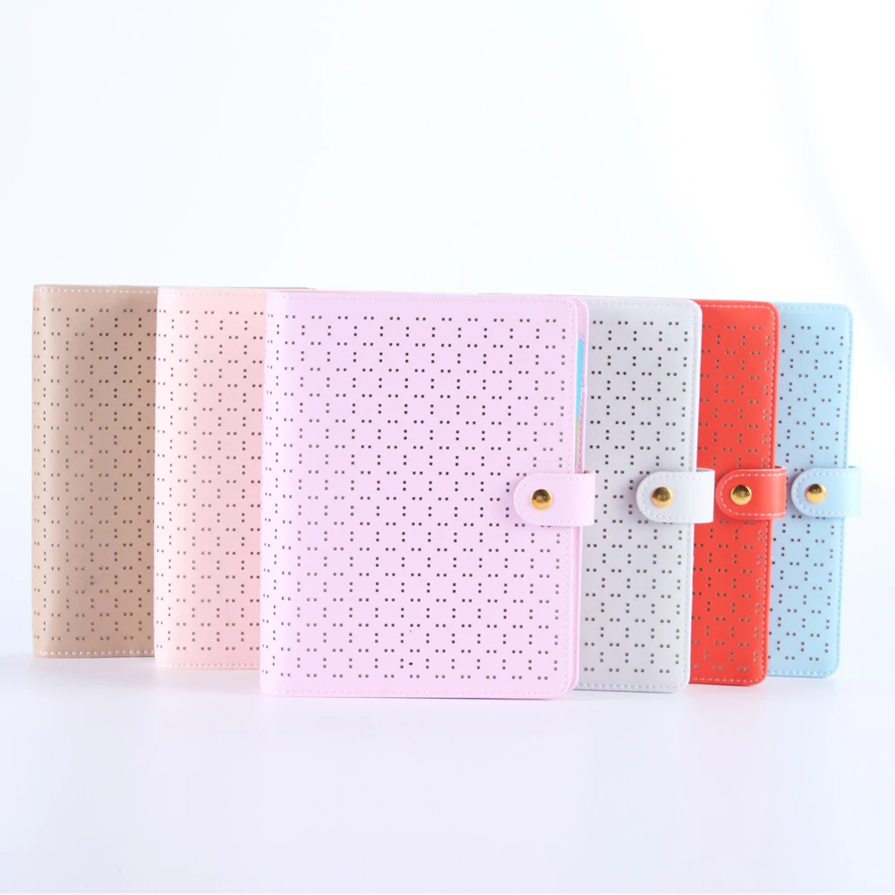 New creative hollow leather spiral notebooks,cute office agenda planner organizer/person diary binder planner Gift Wrapped A5A6 New creative hollow leather spiral notebooks,cute office agenda planner organizer/person diary binder planner Gift Wrapped A5A6
