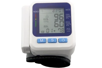 

Health Care Wrist Blood Pressure Digital LCD Screen Heart Beat Pulse Monitor Meter Cuff Blood Pressure Measure Sphygmomanometer