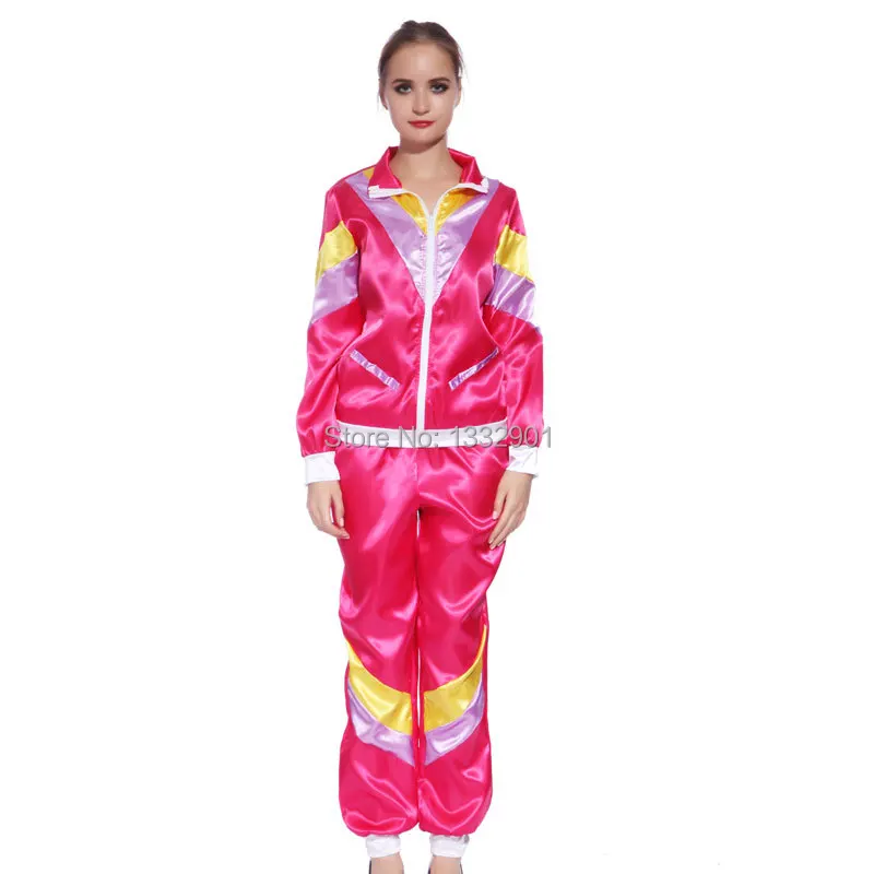 shiny shell suit