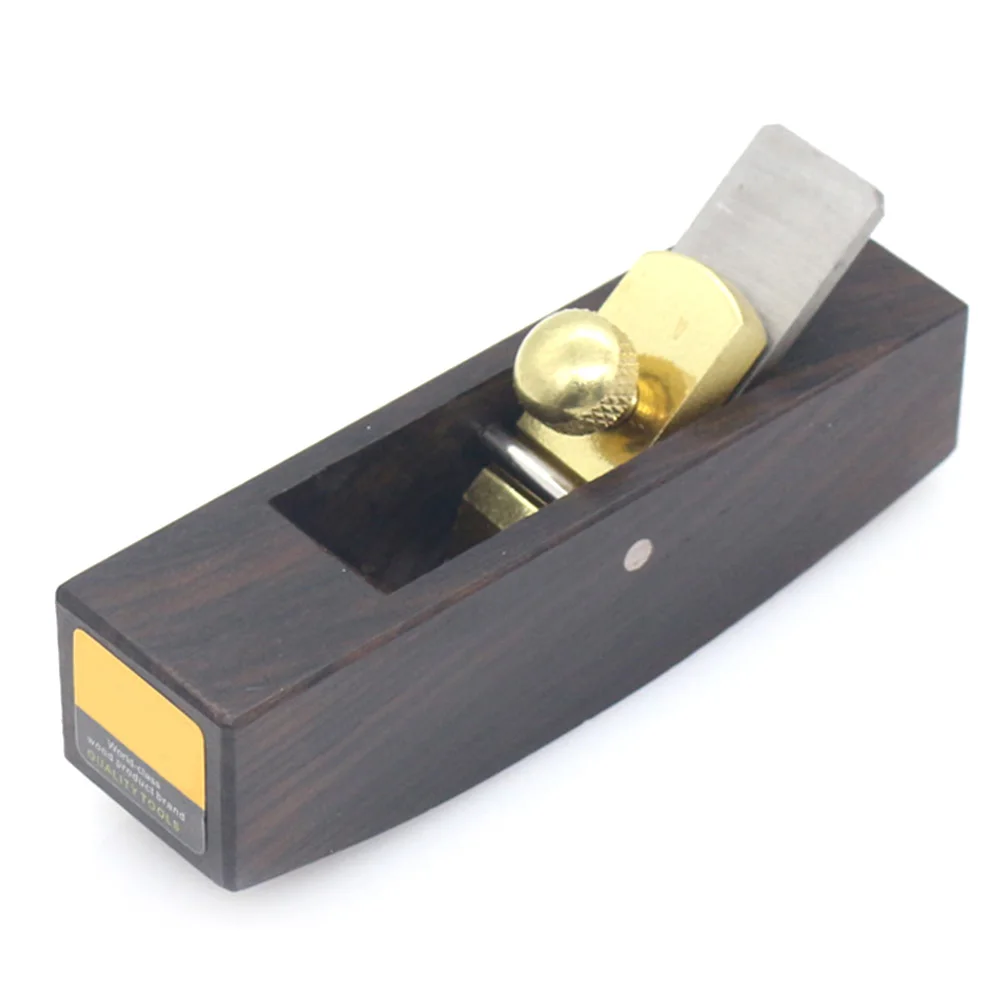 

Hot Selling Mini Ebony Wood Hand Plane Ebony Woodworking Tool Durable Angle Plane Thread Tool Violin Making Carpenter Tools