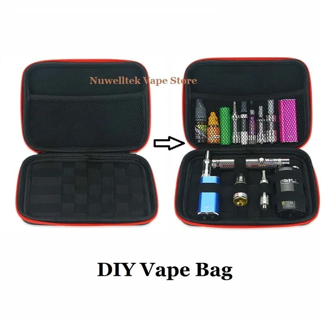 Diy E Cigarettes Travel Case Zipper Portable Carrying Small Diy E Cigarettes Travel Case Zipper Portable Carrying Small Storage Bag Durable For Mechanical Mod
