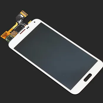 

White LCD For Samsung Galaxy s5 I9600 LCD display touch screen with digitizer Assembly ,For Free shipping !!!