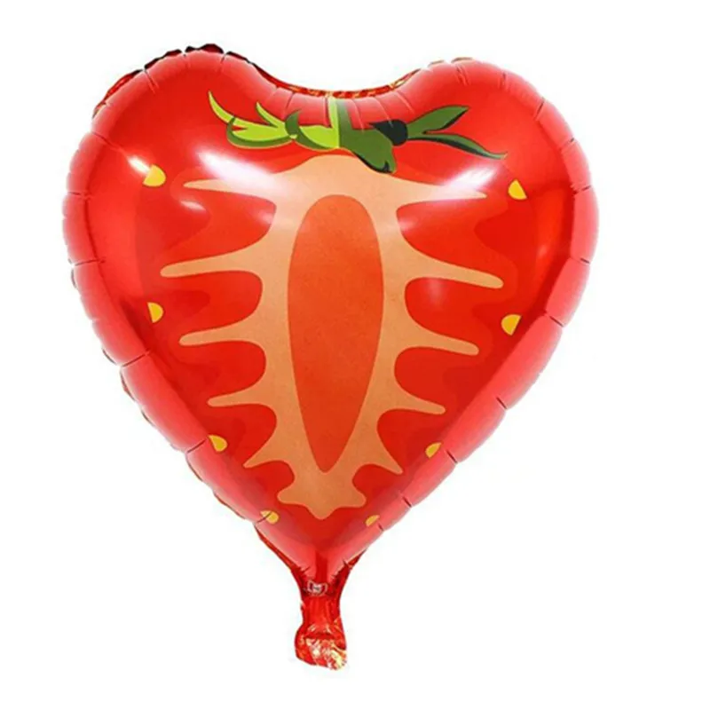 18 дюймов фрукты алюминиевый воздушный шар надувной Гелиевый шар Детская игра День рождения Свадебные украшения
