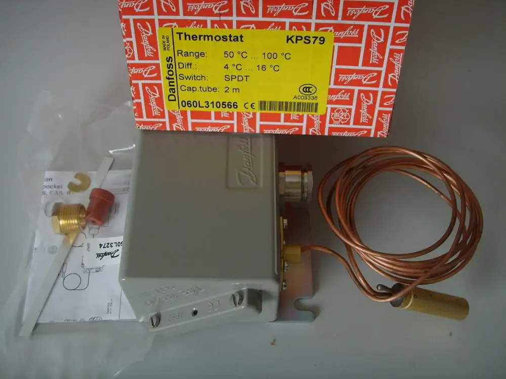 KPS81 060L310666 Danfoss температурный переключатель KPS81 060L3106