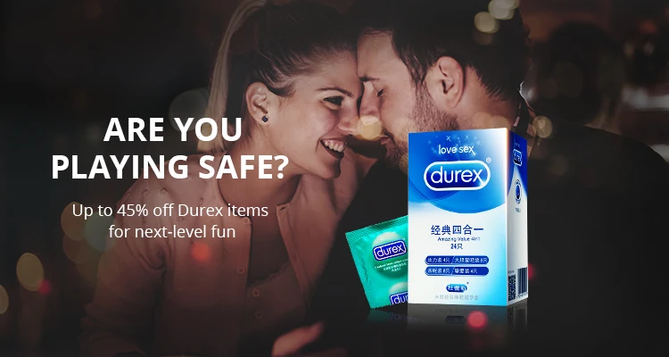 Are you playing safe?: Up to 45% off Durex items for next-level fun! Expertise in sexual health & well-being!