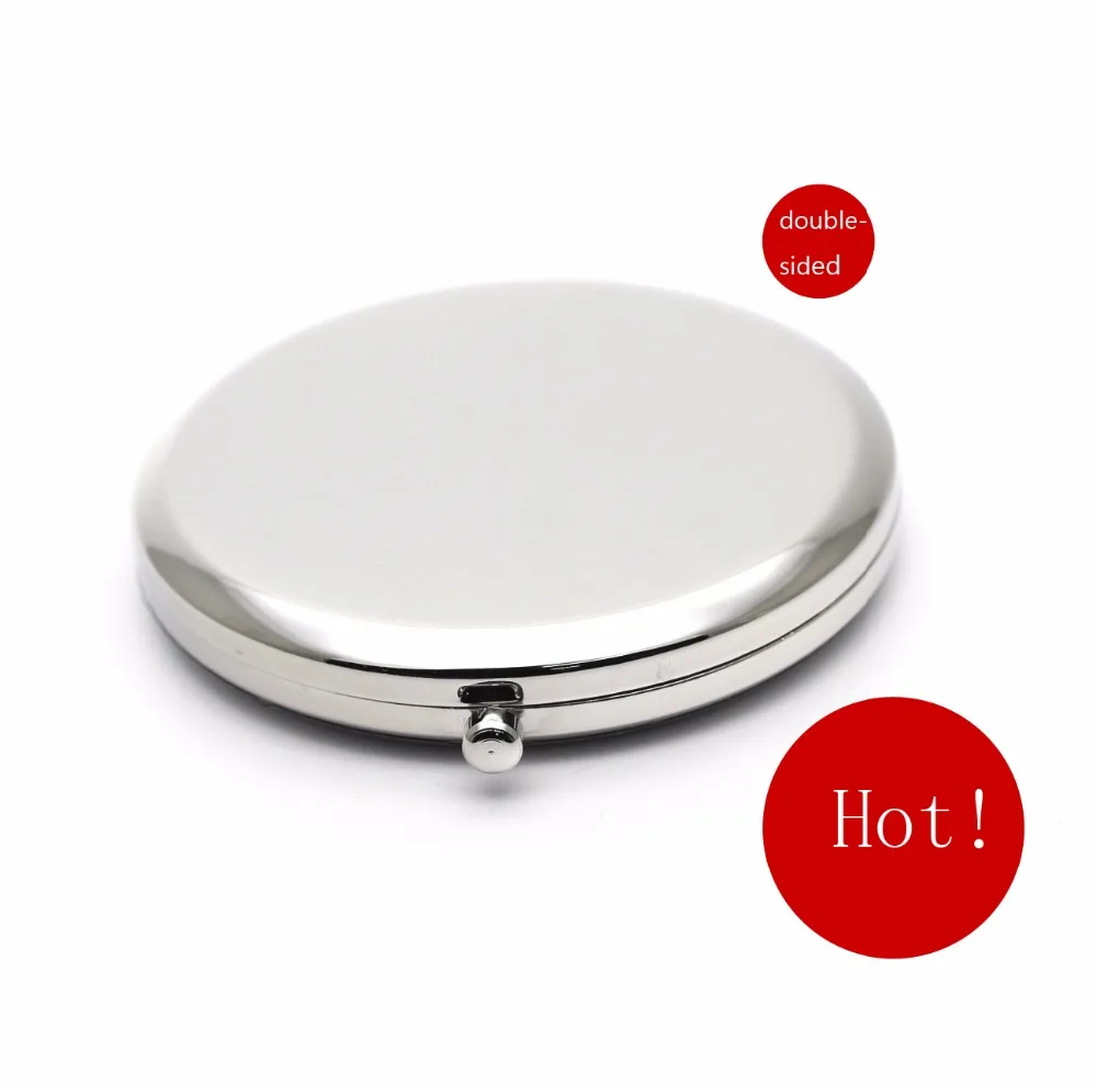 

HOT! Personalized compact mirrors bridesmaid gift free custom engraving pocket magnifying mirror 10PCS/LOT #18305-1