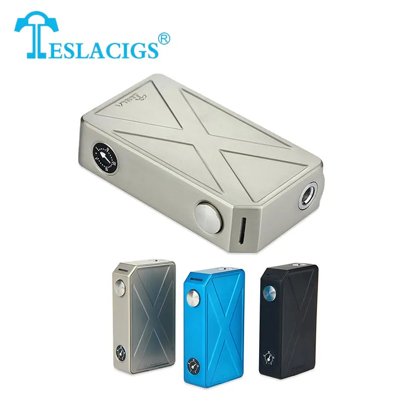 Original 240W Tesla Invader 3 III Box Mod Invader 3 Vaporizer Mod for 510 Thread for RDAs Low Resistance e-cig MOD 240W Teslacig