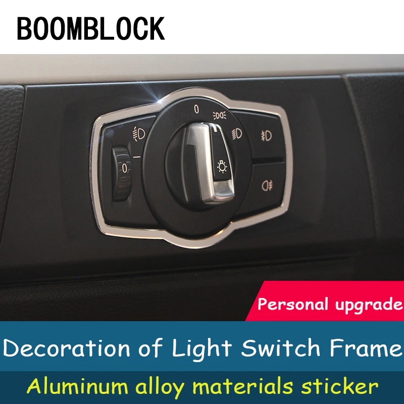 

Interior Stickers For BMW 3 Series E92 E93 BMW E90 2008-2012 M Sprots All Light Switch Panel Trim Frame Covers Car Accessories