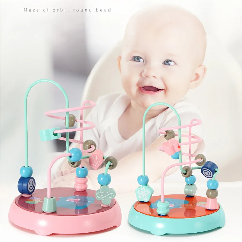 HIINST математические игрушки для детей образовательные бусины Красочные Гладкие