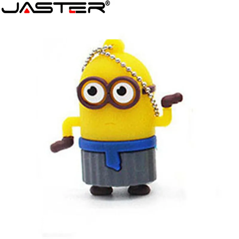 JASTER usb2.0 Мультфильм Желтая народная серия флэш накопитель 4 ГБ 8 16 32 64 креативный