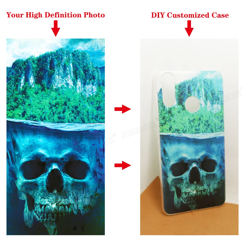 

Custom Photo Customize Picture Logo Phone Case For Vodafone Smart V8 X9 N8 N9 Lite C9 E8 E9 Prime 6 Turbo First Mini 7 Cover