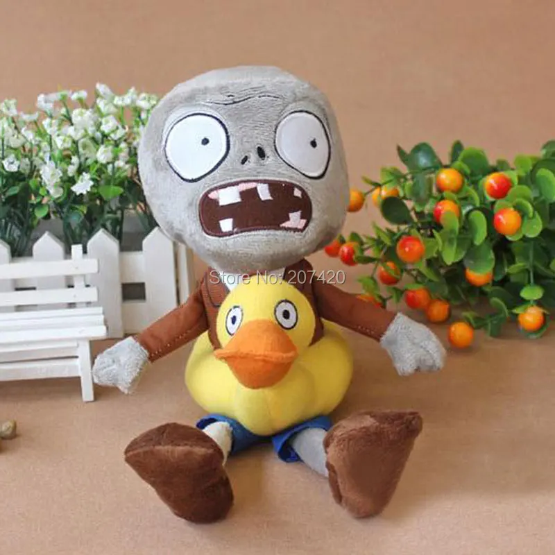 

Hot Selling 30CM 12'' Plant Vs Zombies Duck Zombie Plush Toys Doll,1pcs/pack