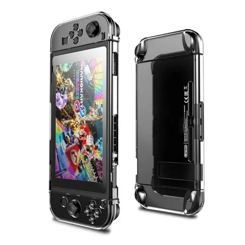 

Anti-fall Game Host Protective Cover for Nintend Switch Split Crystal Shell Transparent Case Shell Accessories