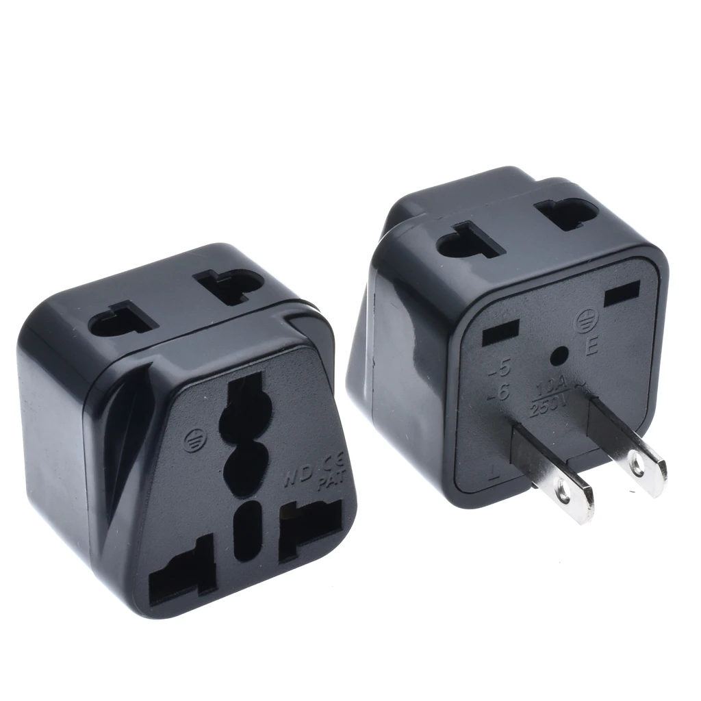 eua plug divisor viagem parede ac adaptador
