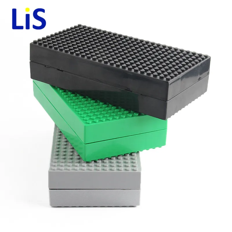 

Multifunction DIY Creative Blocks Storage Box Compatible lEgOing Small Dots batman Bricks blocks brinquedos toys for children