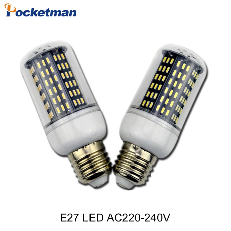 

E27 E14 SMD 4014 Led corn bulb lamp 220 V 36 56 72 96 138LEDs replace incandescent 40 W 60 W 80 W 100 W 120 W lampada Led Bulbs