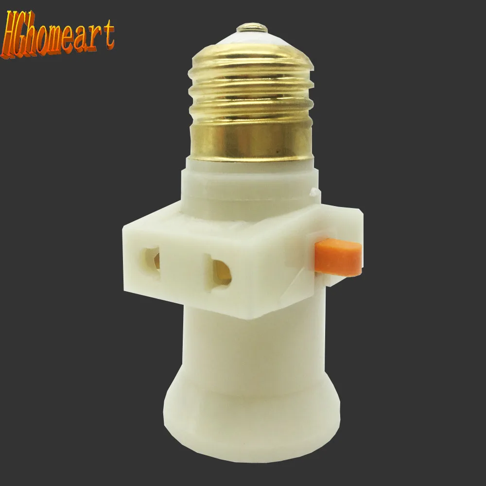 

Chandelier Ceiling Vintage Switch E27 Lamp Base Pure Copper Led E27 Bulb Adapter AC 110V/220V Converter Bulbs Cap Lamp Holders