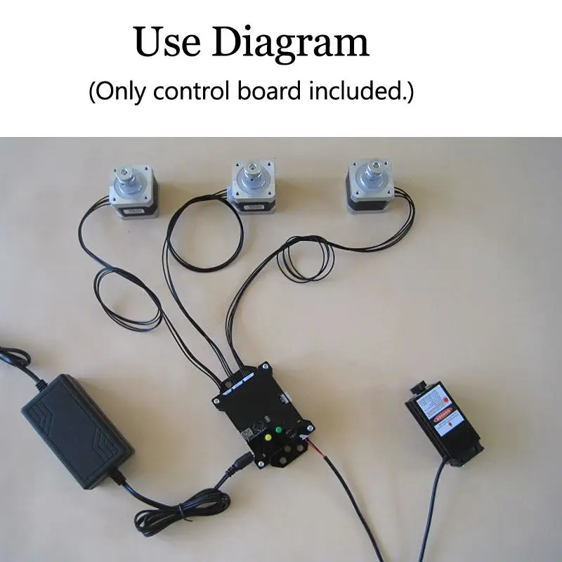 Новинка Wolike Grbl Usb порт ЧПУ гравировальная машина контрольная плата 2 оси шаговый