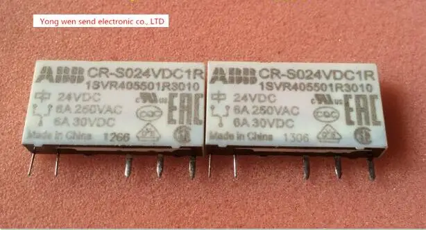 Новое реле Φ 1SVR405501R3010 CRS024VDC1R1SVR405501R3010 24VDC DC24V 24V DIP5 5 шт./лот | Обустройство дома
