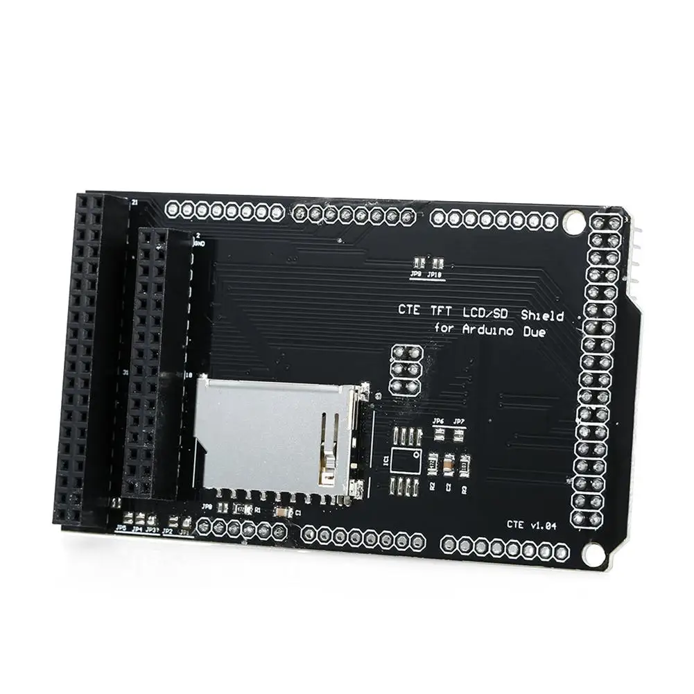 

32/40Pin TFT/SD Card Memory Shield Expansion Board for Arduino DUE LCD Module Good quality2019