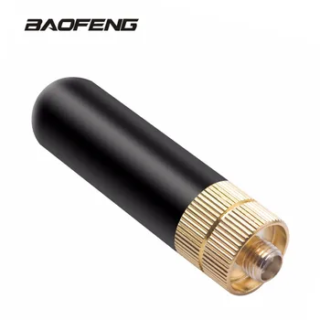 

Walkie Talkie Finger Antenna SRH805 Universal SMA-F Dual Band UHF VHF 5cm Short Antenna for Portable Baofeng UV-5R BF-888s UV-82