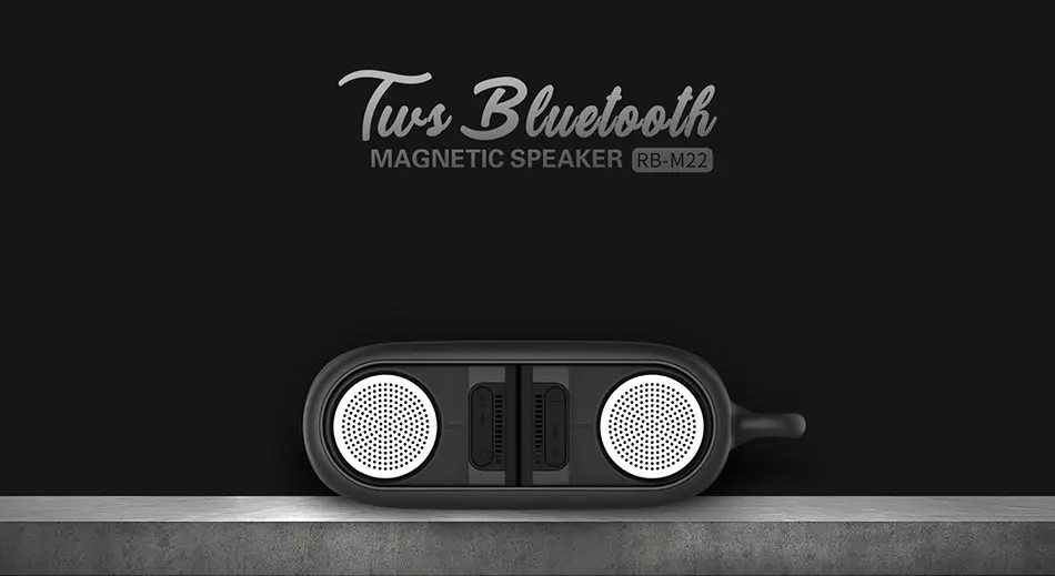 Remax RB-M22 bluetooth speaker description image