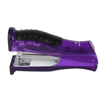 

stapler transparent C3235 handheld 1 pcs 122*30*58mm Hand-held binding machine office stationery student supplies Stationery