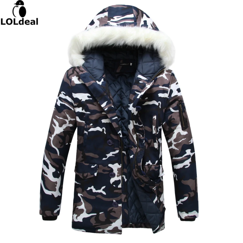 

Men's Winter camouflage Hoodie
