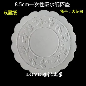 

free shipping Disposable absorbent paper coasters/Hotels supplies wholesale