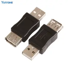 Стандартный USB 2,0 Женский до 2,0 Мужской конвертер адаптер F м для планшетных преобразователя 300 шт./лот