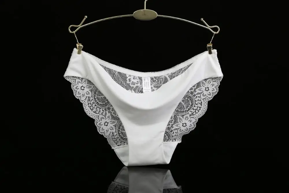 plus size panties New Arrival Women Sexy Lace Panty Women Low Waist Cotton Underwear Sexy Transparent Under wear Ladies high waisted underwear tummy control