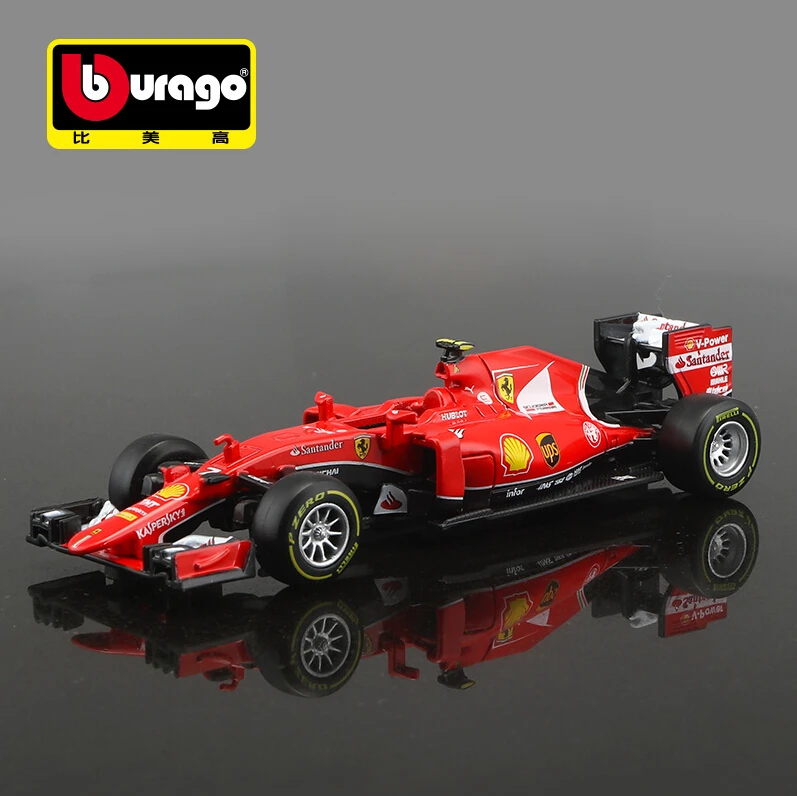 SF15-T F1 Formula One racing 1:24 Bburago Car model no.5 car kids toy original Simulation alloy no.7 car Fast & Furious gift