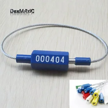 

30pcs Plastic tightening security wire seals cargo container lock cable tie plug wire blockade Anti-oil sunscreen wholesale