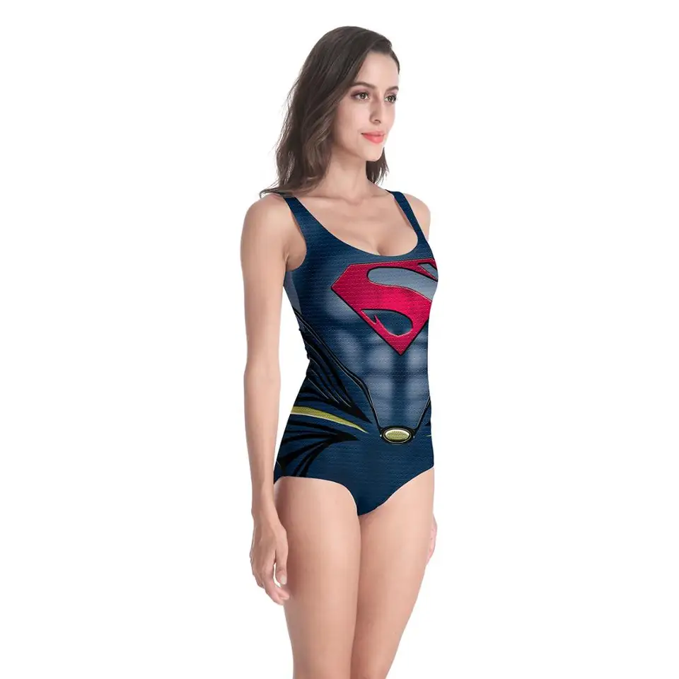 supergirl swimming costume