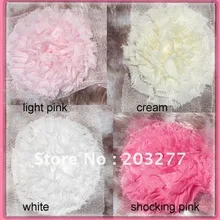 6 ярдов/лот 4 цвета на ваш выбор 3 ''шифоновые кружевные цветы