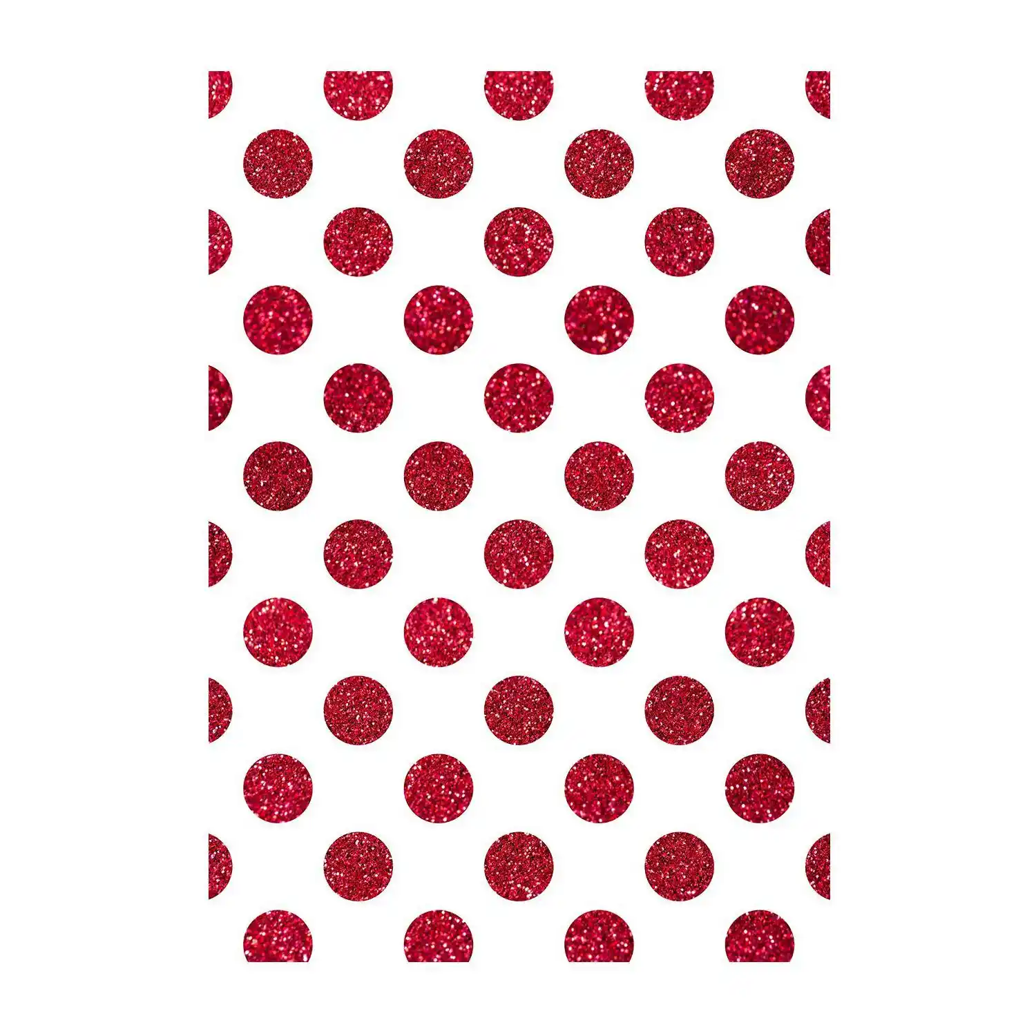 Polka dot wrapping paper christmas
