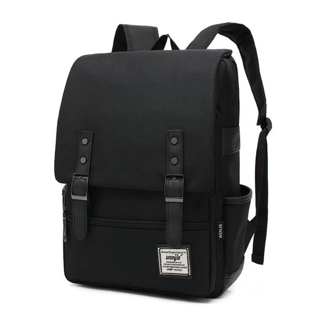Vintage Unisex Oxford Waterproof Backpacks Large Capacity Men Travel Bag Women Students School Books 16 Inch Laptop Backpack 3