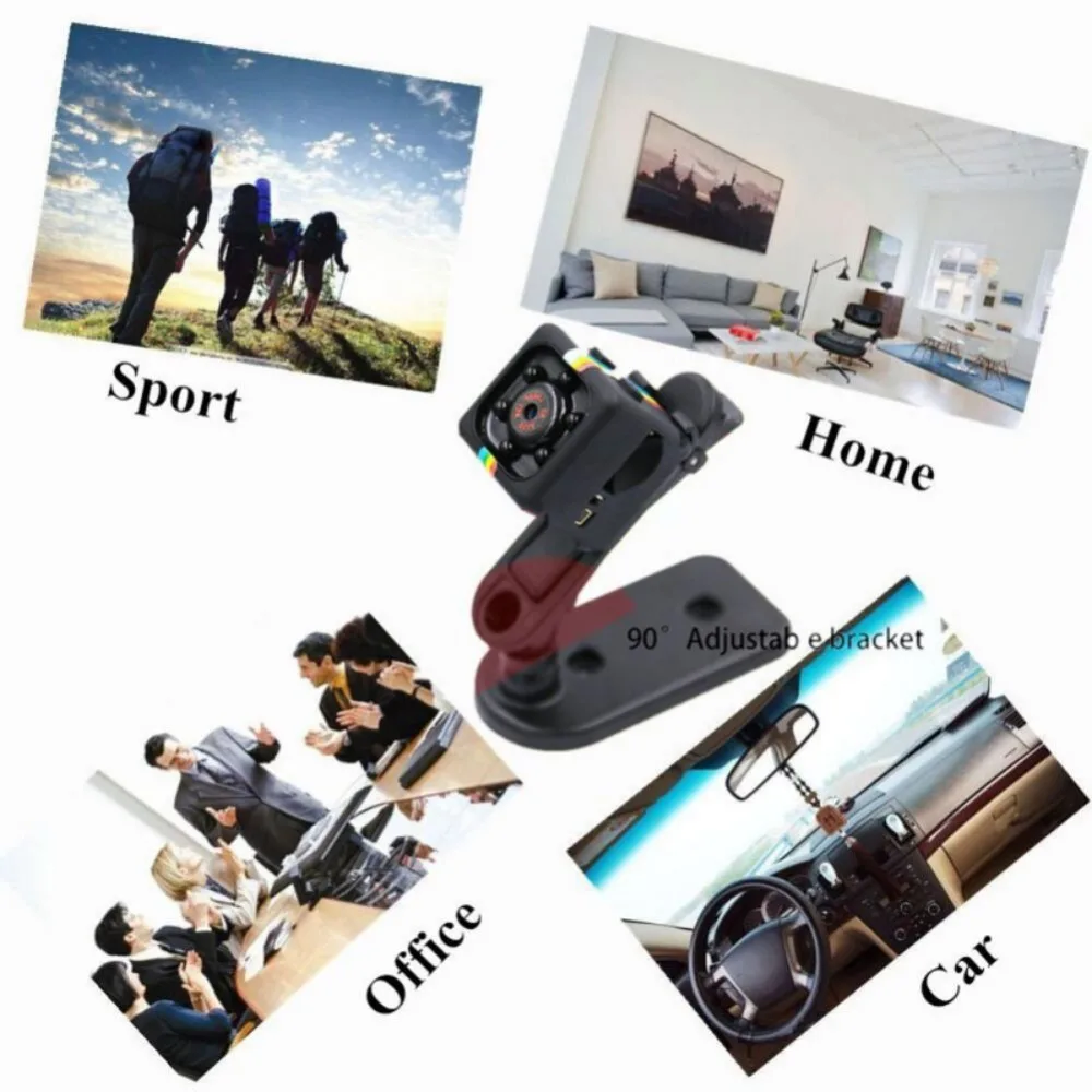 Новинка 1080P SQ11 мини-видеокамера Спортивная DV мини-камера Спортивная DV инфракрасная камера ночного видения Автомобильная DV Цифровая видеокамера