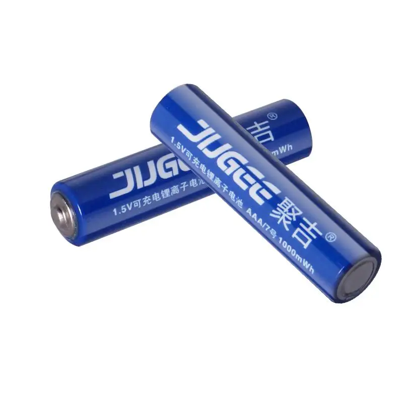 8 шт. 1.5 В AAA lifepo4 литиевых ionen батареи jugee 1000mWh литий ионная аккумуляторная