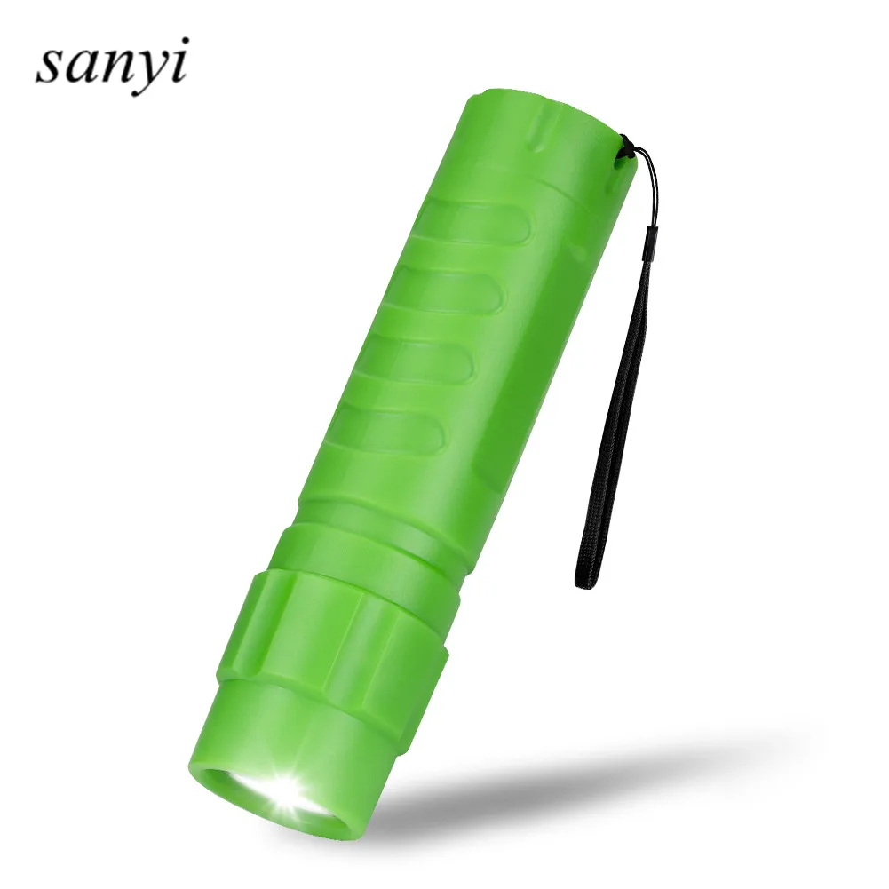 

Mini Portable COB LED Flashlight Torch White Light Single Mode Pocket Flash Light Lanterna By 3xAAA for Emergency