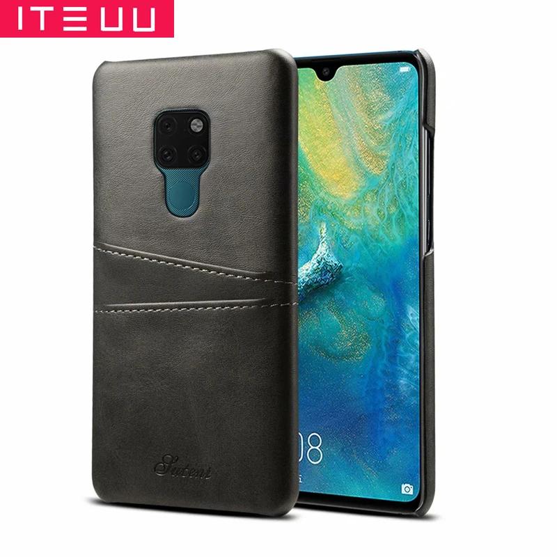 ITEUU MATE20 Mate20Pro ретро кожаный чехол для Huawei Mate 20 Pro слот карт Роскошный задней