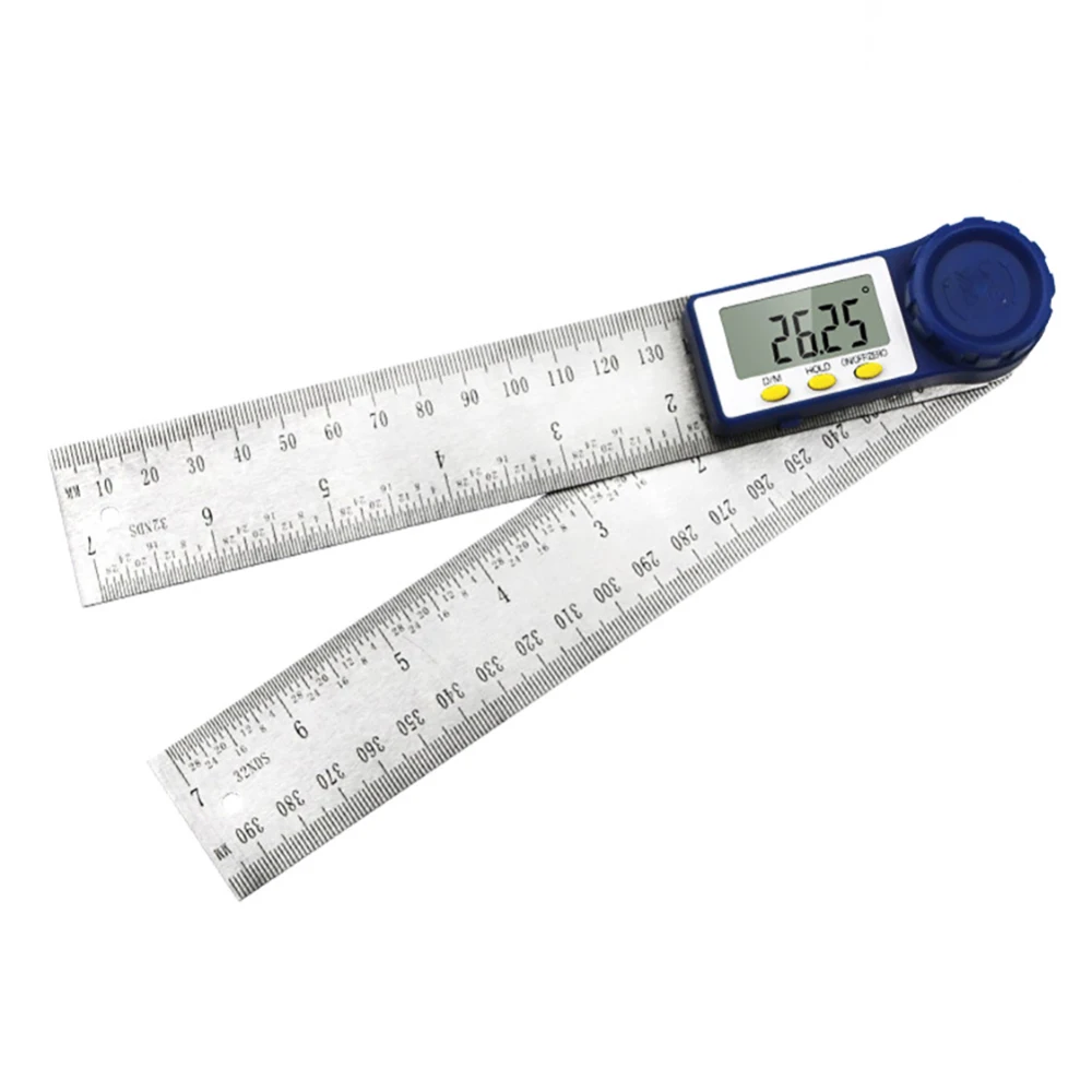  0-200mm Digital Meter Angle Inclinometer with LCD screen Electronic Goniometer Protractor Angle Fin