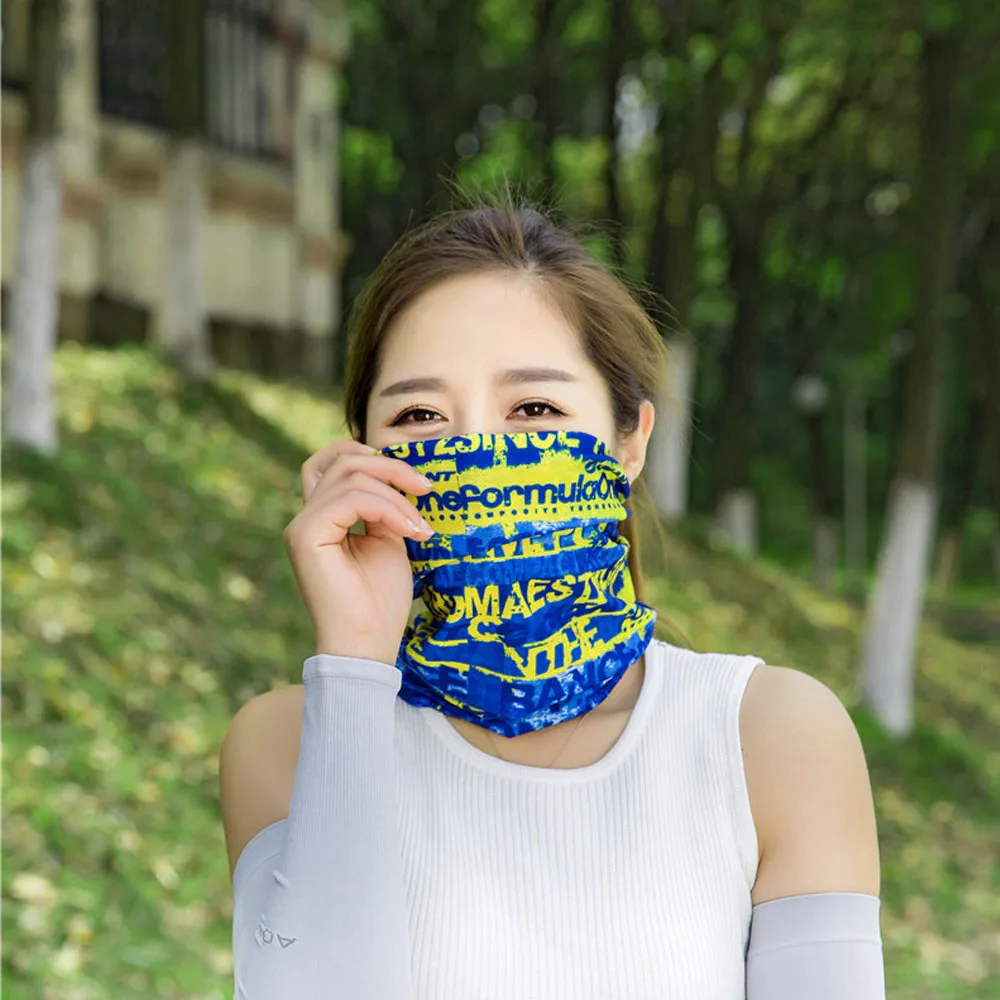 

Magic Headband Riding Face Mask Outdoor Sports Neck Warmer Cycling Bike Bicycle masks Head Scarf Scarves Bandana